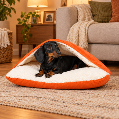 Komavic Cozy Dachshund Sleeping Bed