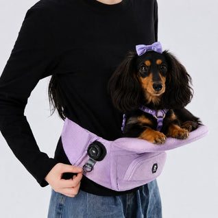 Komavic Dachshund Lookout Carrier | Hands-Free Travel Carrier