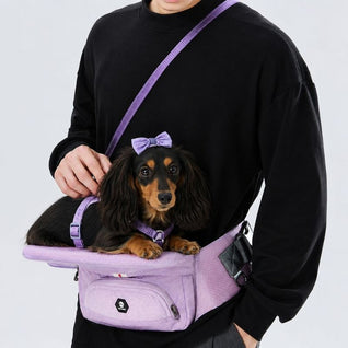Komavic Dachshund Lookout Carrier | Hands-Free Travel Carrier