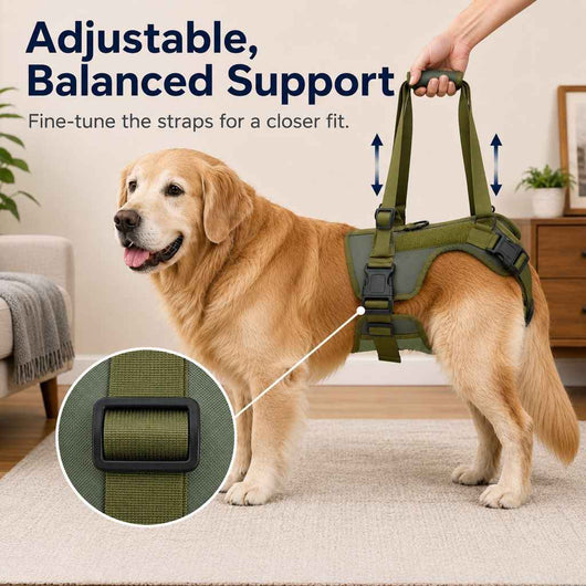 Komavic Dog Lift Harness for Weak Hind Legs & Stairs