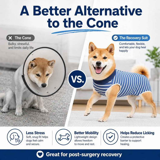 Komavic Dog Post-Surgery Suit