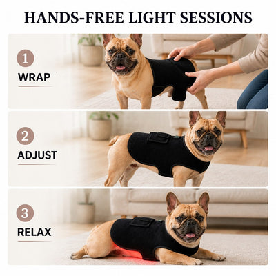 Komavic Dog Red Light Wellness Wrap 