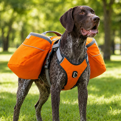 Komavic Dog Saddlebag Backpack Harness