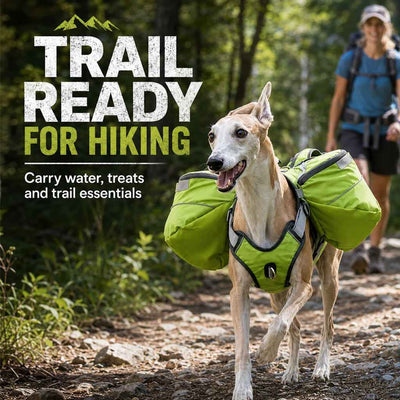 Komavic Dog Saddlebag Backpack Harness