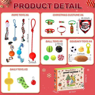 Komavic Dog Toys Advent Calendar 2026