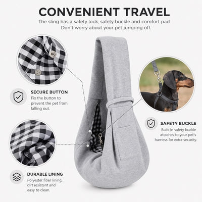 Komavic Hand-Free Dachshund Sling