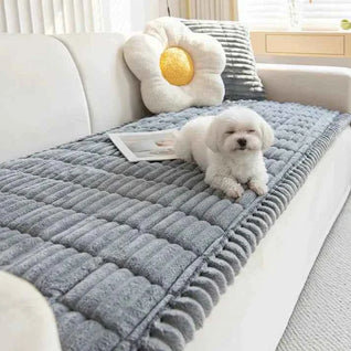 Komavic Plush Non-Slip Pet Sofa Cover – Soft, Protective & Washable