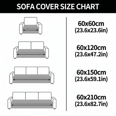Komavic Plush Non-Slip Pet Sofa Cover