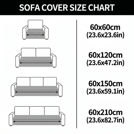 Komavic Plush Non-Slip Pet Sofa Cover