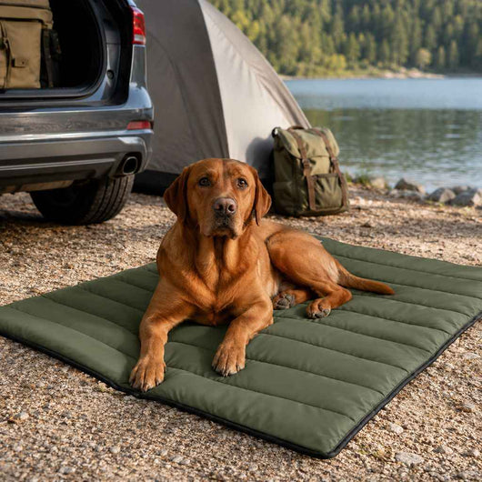 Komavic Portable Roll-Up Dog Travel Mat 