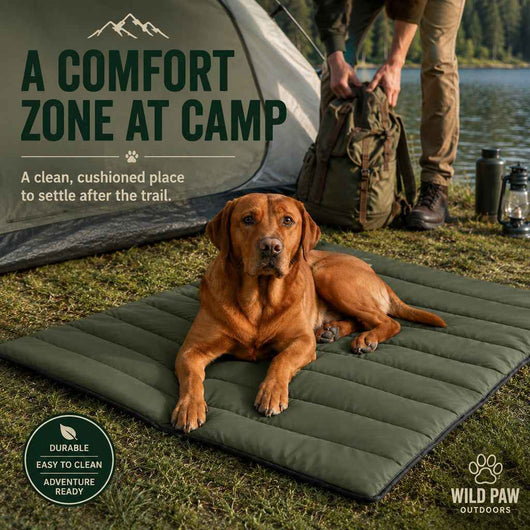 Komavic Portable Roll-Up Dog Travel Mat 