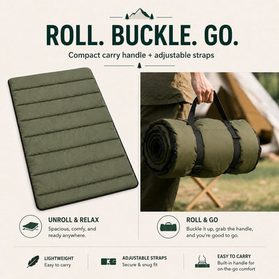 Komavic Portable Roll-Up Dog Travel Mat