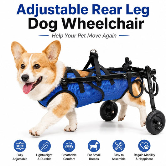 Komavic Small Dog Wheelchair for Back Legs