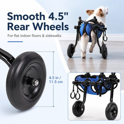 Komavic Small Dog Wheelchair for Back Legs