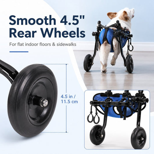 Komavic Small Dog Wheelchair for Back Legs