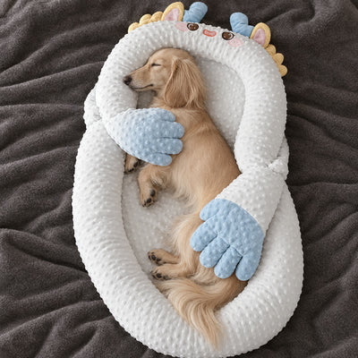Komavic Soothing Patting Dachshund Bed 
