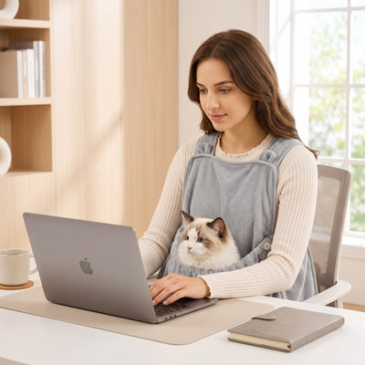 Komavic Wearable Cat Cuddle Apron