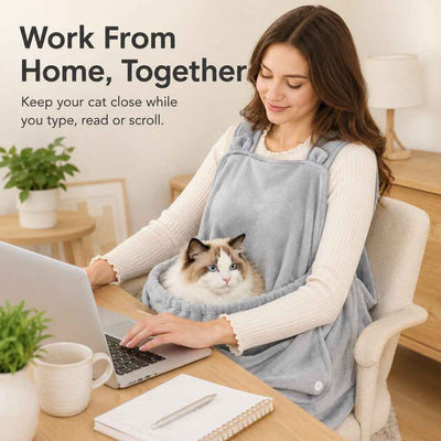 Komavic Wearable Cat Cuddle Apron