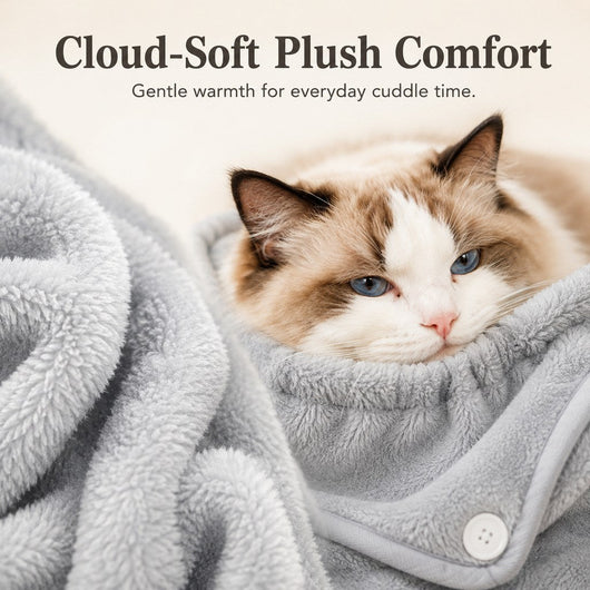 Komavic Wearable Cat Cuddle Apron
