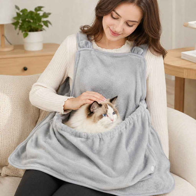 Komavic Wearable Cat Cuddle Apron