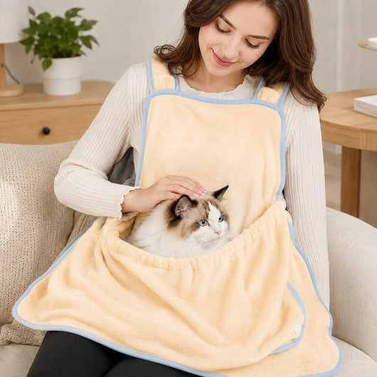 Komavic Wearable Cat Cuddle Apron