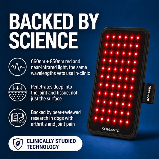 Komavic Dog Red Light Therapy Pad for Joint Care