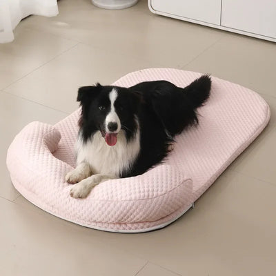 Komavic Cooling Pet Bed with Raised Bolster