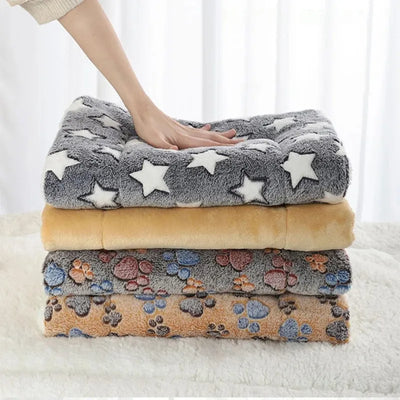 Komavic Plush Printed Pet Sleeping Mat