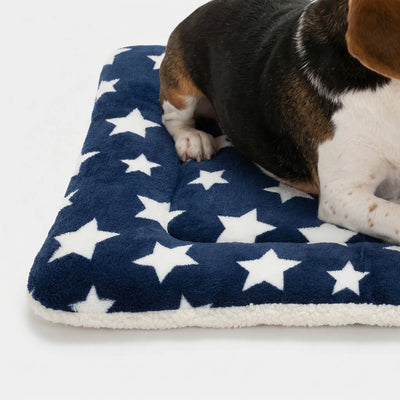 Komavic Plush Printed Pet Sleeping Mat