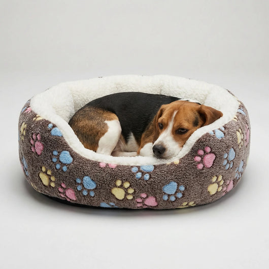 Komavic Plush Printed Pet Sleeping Mat