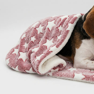 Komavic Plush Printed Pet Sleeping Mat