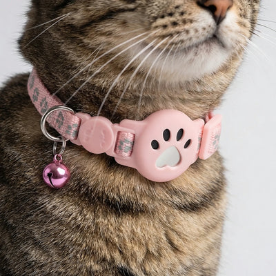 Komavic GPS Cat Collar Smart Tracker & Reflective Fit