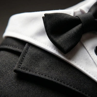 Komavic Tuxedo Dog Harness with Bow Tie