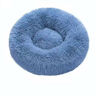 Komavic Plush Donut Pet Bed with Removable Cover
