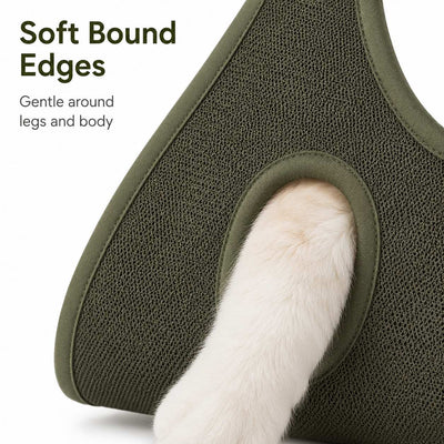 Pet Grooming Sling Bag with 4-Leg Access & Breathable Mesh