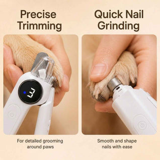 Komavic Pet Nail Clipper & Grinder LED 2-in-1 Grooming