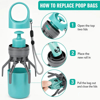 Portable Dog Poop Cleaner