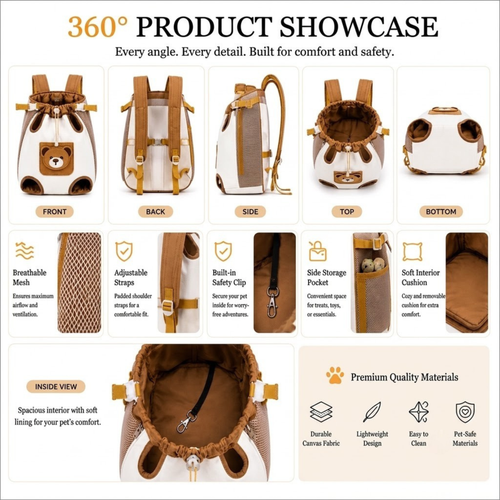 Komavic Pet Carrier Backpack
