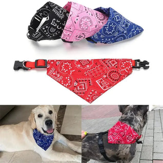 Komavic Adjustable Dog Bandana Scarf