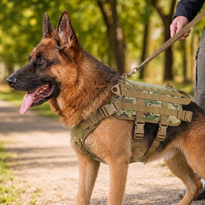 Komavic Tactical Dog Backpack Harness