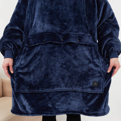 Komavic Oversized Cozy Pet Pouch Hoodie for Cats & Dogs