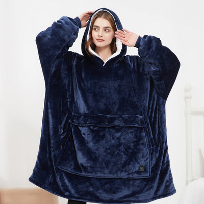 Komavic Oversized Cozy Pet Pouch Hoodie for Cats & Dogs