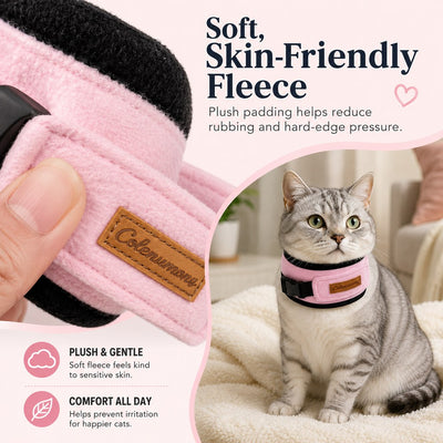 Komavic Soft Cat Recovery Collar with Adjustable Buckle