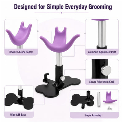 Adjustable Dog Grooming Support Stand for Small Dogs