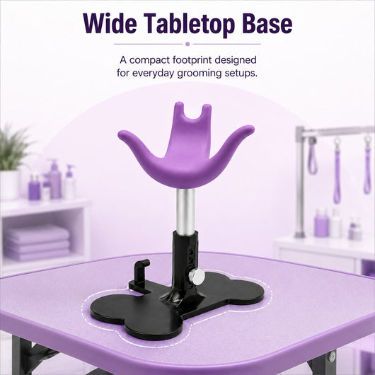Adjustable Dog Grooming Support Stand for Small Dogs