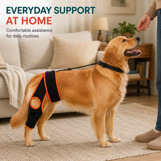 Komavic Adjustable Dog Knee Support Brace
