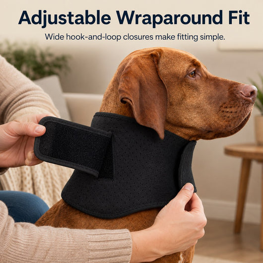 Komavic Adjustable Dog Neck Support Brace