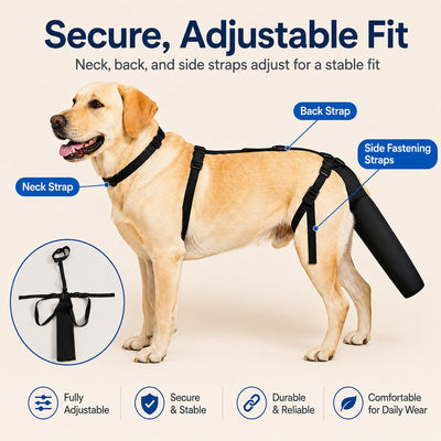 Komavic Adjustable Dog Tail Protector