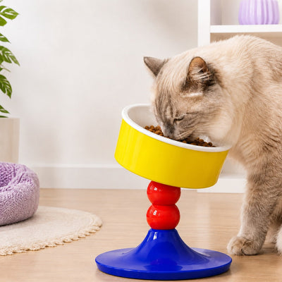 Komavic Elevated Pet Bowl 3 Adjustable Heights