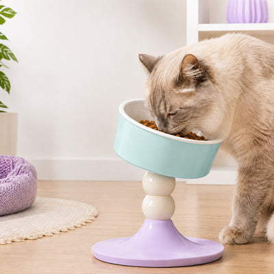 Komavic Elevated Pet Bowl 3 Adjustable Heights